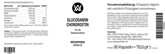 GLUCOSAMIN CHONDROITIN