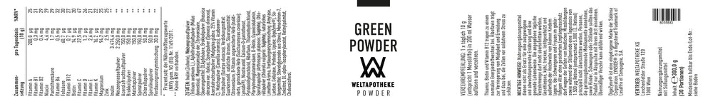 GREEN POWDER