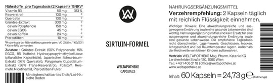 SIRTUIN Formel