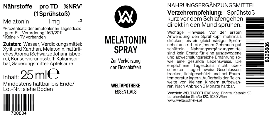 MELATONIN SPRAY