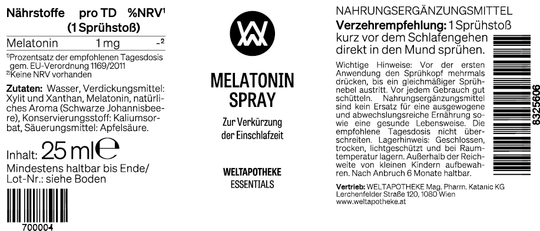 MELATONIN SPRAY
