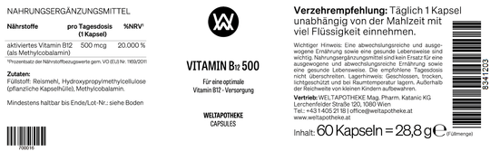 Vitamin B12 500