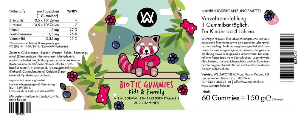 Biotic Gummies Kids & Family