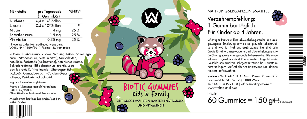 Biotic Gummies Kids & Family
