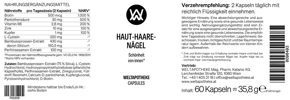 HAUT-HAARE-NÄGEL