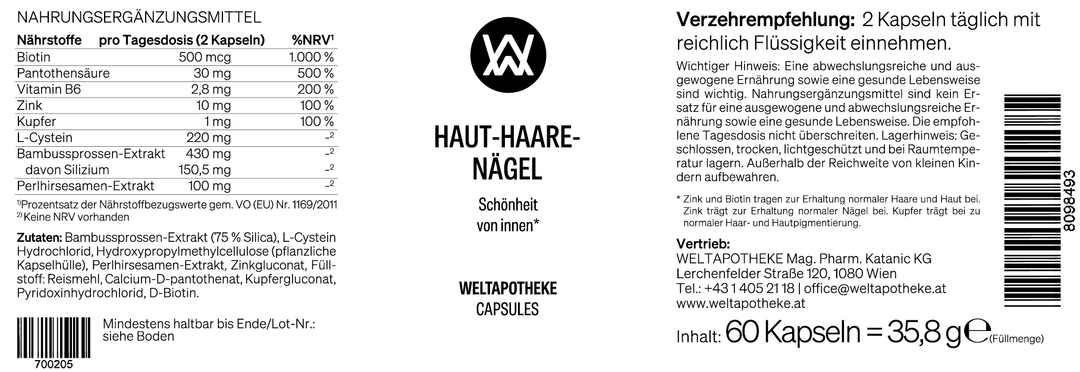 HAUT-HAARE-NÄGEL