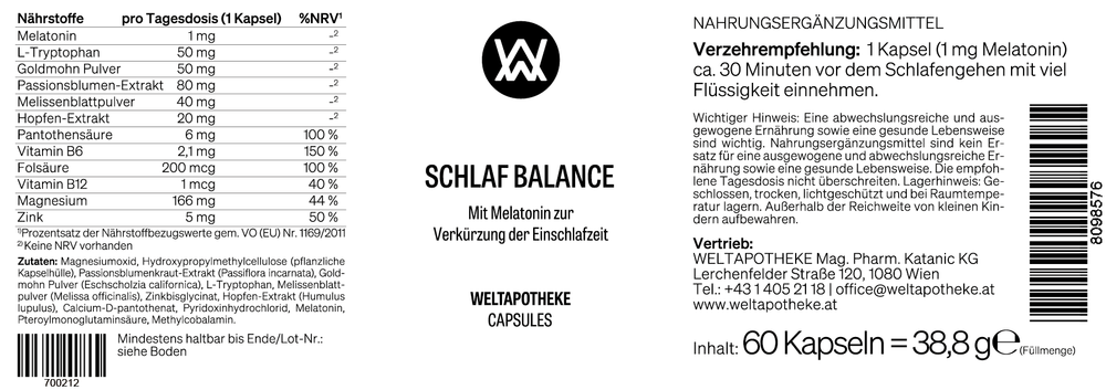SCHLAF BALANCE