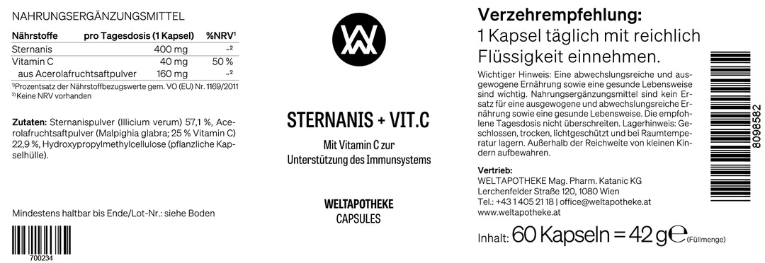 STERNANIS + VIT C