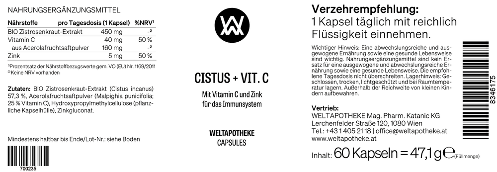 Cistus + Vit. C