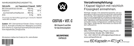 Cistus + Vit. C