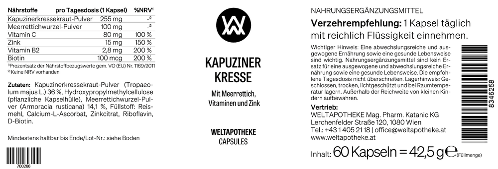 KAPUZINERKRESSE